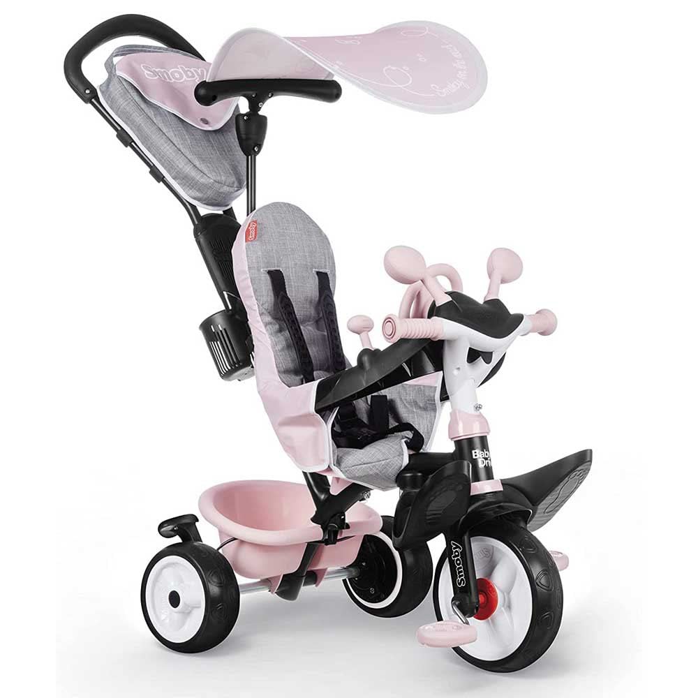 Smoby- Triciclo Baby Driver Confort Rosa (741501)