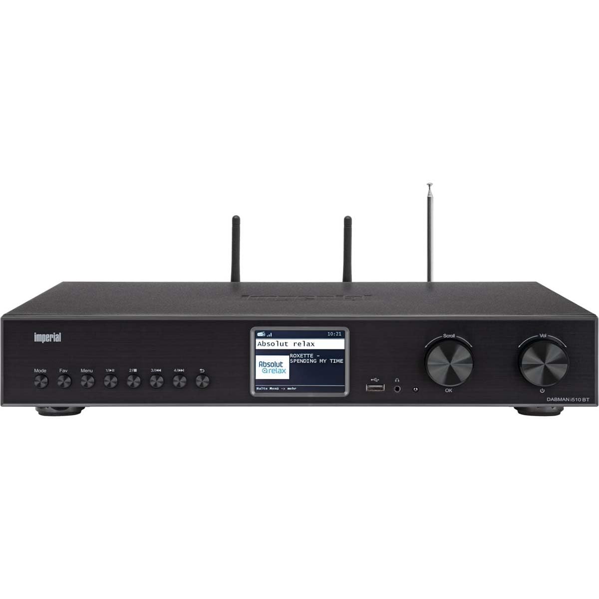 Imperial DABMAN i510BT Internet Digital Negro Radio