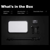 Godox Luz LED ES45 Kit para E-Sports 2800K-6500K Barra de Montaje con aplicación y Mando a Distancia para Youtube Game Live Photography Studio Lighting