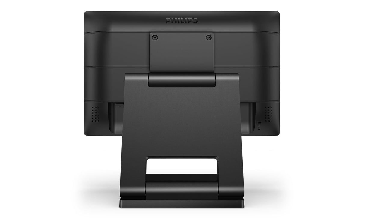Philips 162B9T Monitor Táctil 16 Pulgadas WXGA, 60Hz, TN, 4 ms GtG, Altura Ajustable, Altavoces (1366x768, 1x HDMI 1.4, 1x DP 1.2, USB-Hub), Negro