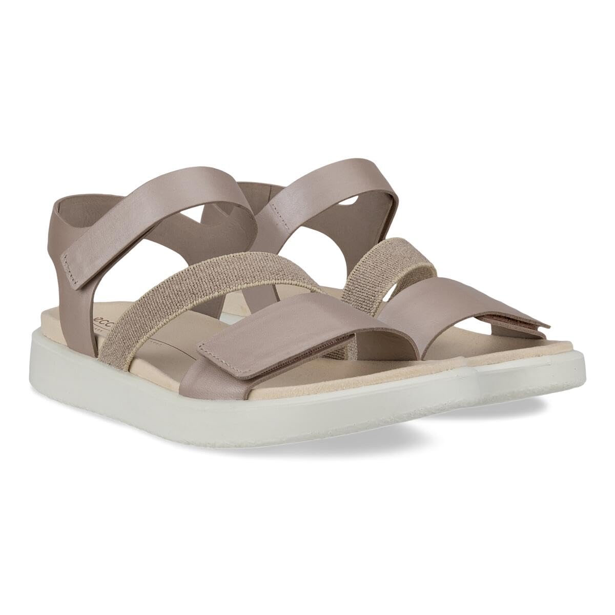 ECCO Flowt, Sandals Mujer, Grey Rose Metallic, 39 EU