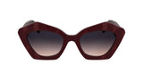 KARL LAGERFELD KL6199S Gafas, Burgundy, 53 EU para Mujer