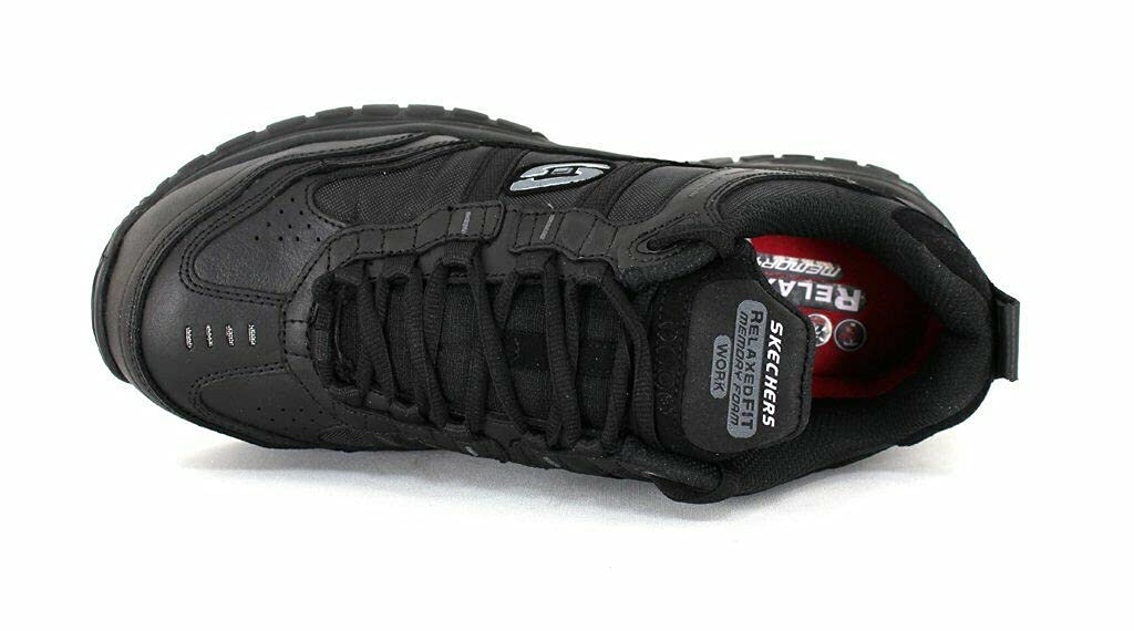 Skechers Soft Stride Grinnel, Zapatillas Hombre, Black, 46 EU