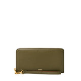 Fossil Logan, Accesorio de Viaje-Billetera Plegable para Mujer, Green, X-Small