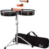 PEARL Timbales Travel 14" et 15" avec stand