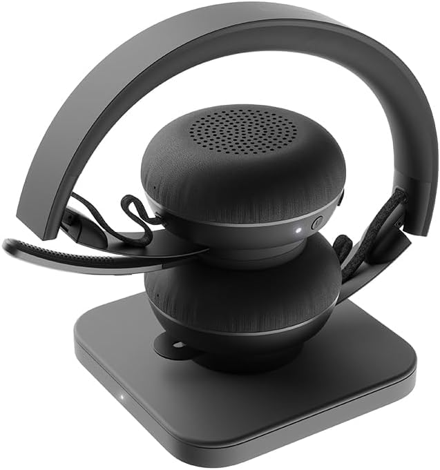Logitech Zone Wireless son unos auriculares con micrófono Bluetooth para la oficina de planta abierta - Grafito