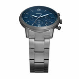 Fossil Reloj Analógico para Hombre de Cuarzo con Correa en Acero Inoxidable FS6111