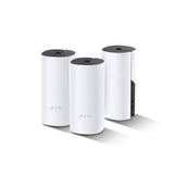 TP-Link Deco P9 (3-Pack) - PLC Mesh Wi-Fi Híbrido con Powerline, Adecuado para Casas Grandes con Paredes Gruesas, Powerline AV1000 + WiFi AC1200, Cobertura hasta 560 ㎡,2xPuerto Gigabit, CPU Qualcomm