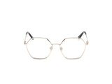 GUESS Gu50184 Marcos para Gafas recetadas, 033 Shiny Pale Gold, 56/16/140 para Mujer