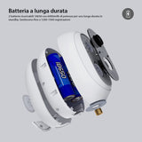 Strong Helo View - Kit de 2 cámaras inalámbricas de vigilancia WiFi para exteriores, con protección IP65, visión nocturna y detección de movimiento, app Helo by Strong iOS y Android