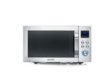 SEVERIN Microondas con grill y convección, función de freidora de aire, 4 en 1 para descongelar, cocinar y calentar, 25 L, acero inoxidable cepillado/plateado, MW 7982