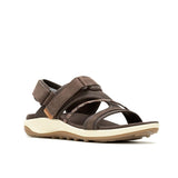 Merrell Terran 4-Correa Trasera, Sandalia Mujer, marrón, 38 EU