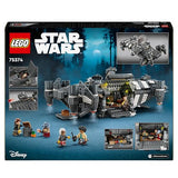LEGO Star Wars: Skeleton Crew The Onyx Cinder Juguete de Construcción Infantil con Nave Estelar de Colección, 5 Minifiguras de Personajes, Regalo para Niños, Niñas y Fans de 10 Años o Más 75374