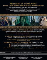 Pack Trilogía El Señor de los Anillos Edición Extendida (Remasterizada) [Blu-Ray]