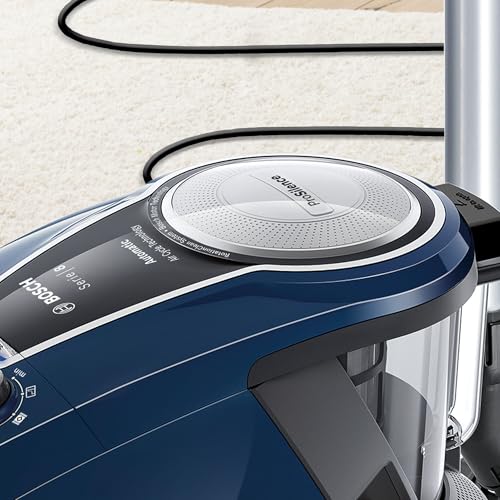 Bosch Hogar BGS7RCL Relaxx Ultimate Aspirador sin Bolsa, Extremadamente silencioso 68 decibelios, 700 W, 3 litros, Azul, azul