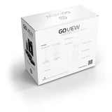 GoView ZOOMR HD Mono 8x25 monocular Compacto de Alta definición, Mini telescopio (Zoom de 8 aumentos, Carcasa de magnesio, Incluye Adaptador para Smartphone y Accesorios) Miami Azul