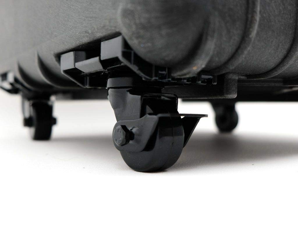 PELI 0340 contenedor Protector con Asas Grandes y robustas para el Transporte de Equipos Profundos, IP67 estanco, 96L de Capacidad, Fabricado en EE.UU., sin Espuma, Color Negro (0340-001-110E)