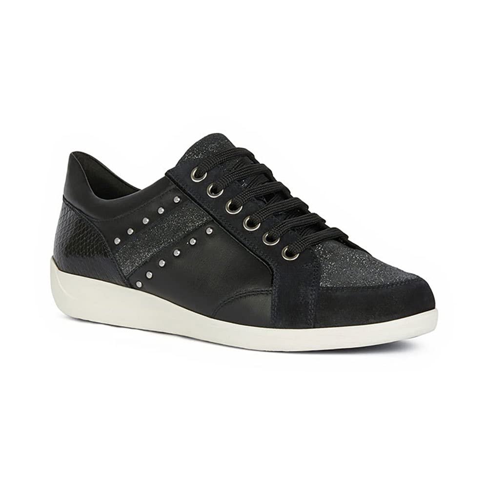 Geox D Myria H Sneakers Mujer Negro 38 EU