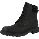 Clarks Orinoco2 Spice Botas de piel para Mujer, Black Leather, 36 EU