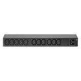 APC AP6020A unidad de distribución de energía (PDU) 0U/1U Negro 13 salidas AC - Unidad de distribución de energía (PDUs) (Básico, 0U/1U, Horizontal/Vertical, Negro, 13 salidas AC, IEC 320 C13)