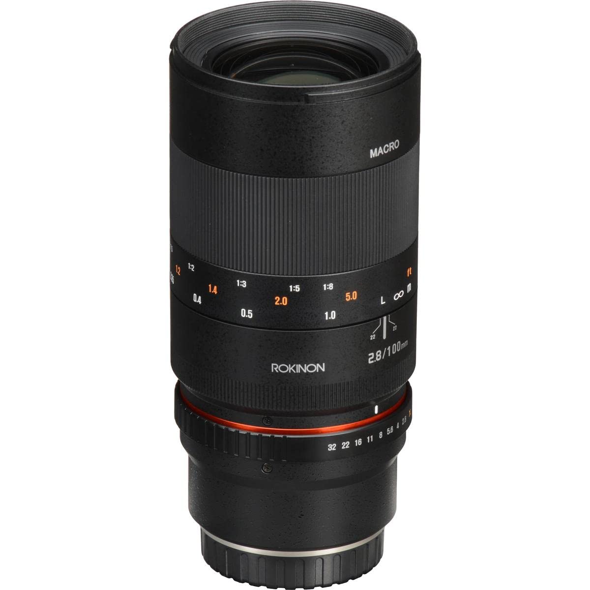 Rokinon Teleobjetivo Macro de Marco Completo F2.8 ED UMC de 100 mm con Chip Ae Integrado para cámaras réflex Digitales Nikon