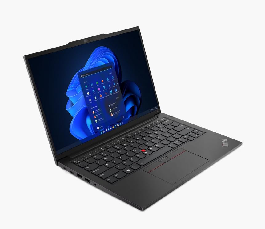 Lenovo Thinkpad E14 Gen 5 - Ordenador Portátil 14" WUXGA, (Intel Corei5-1335U, 8GB RAM, 256SSD, Integrated Intel UHD Graphics 600, W11Pro), Graphite Black -Teclado QWERTY Español