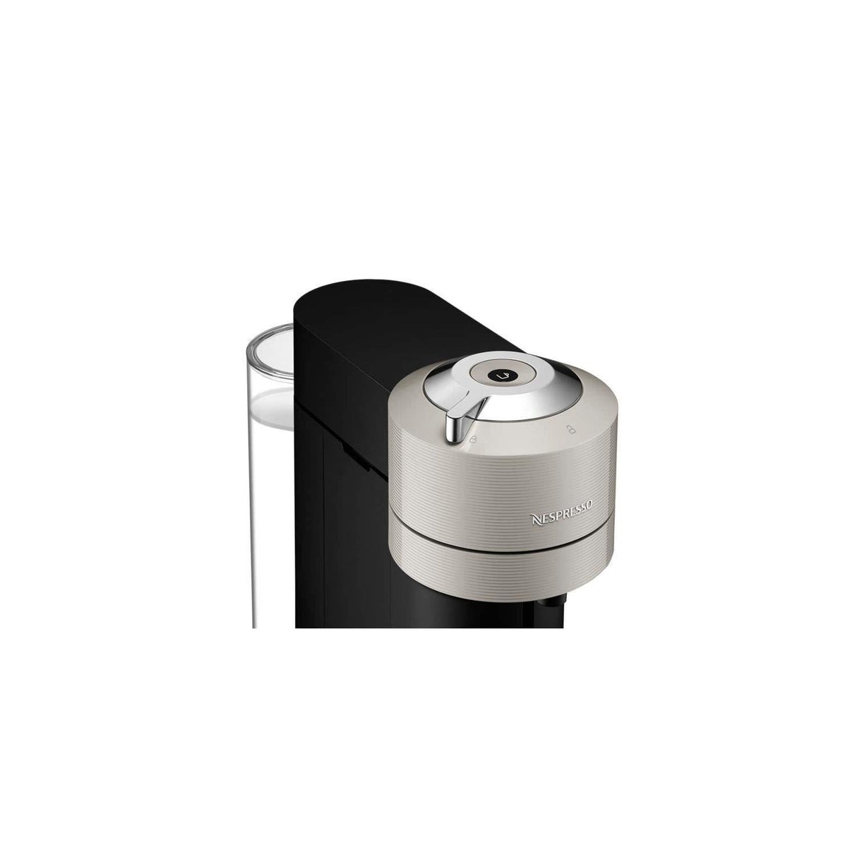 KRUPS Vertuo Next YY4298FD Cafetera exprés para cápsulas Nespresso, 5 tamaños de taza, 1,1 litros, color gris claro