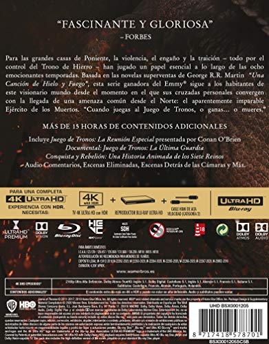 Juego de Tronos: La colección completa 4k Ultra-HD [Blu-ray]