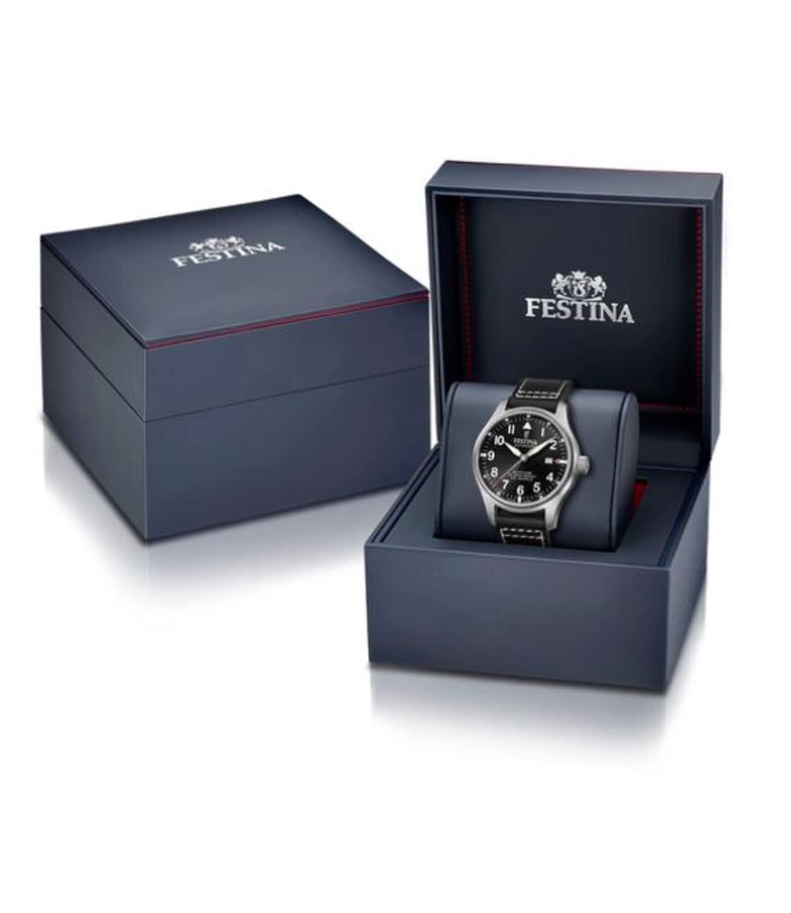 Festina Reloj Analógico para Hombres de Automático con Correa en Cuero F20151/4