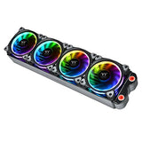 Thermaltake Riing Plus - Ventilador de PC, RGB LED, 14 x 2,5 x 14 cm