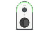 Schneider Electric EVB3S22N4FB Pro AC Wallbox, 22 kW, Columna de Carga para Coche eléctrico, T2S y TF, FI Tipo B-EV, IP54, IK10, NFC/Lector RFID