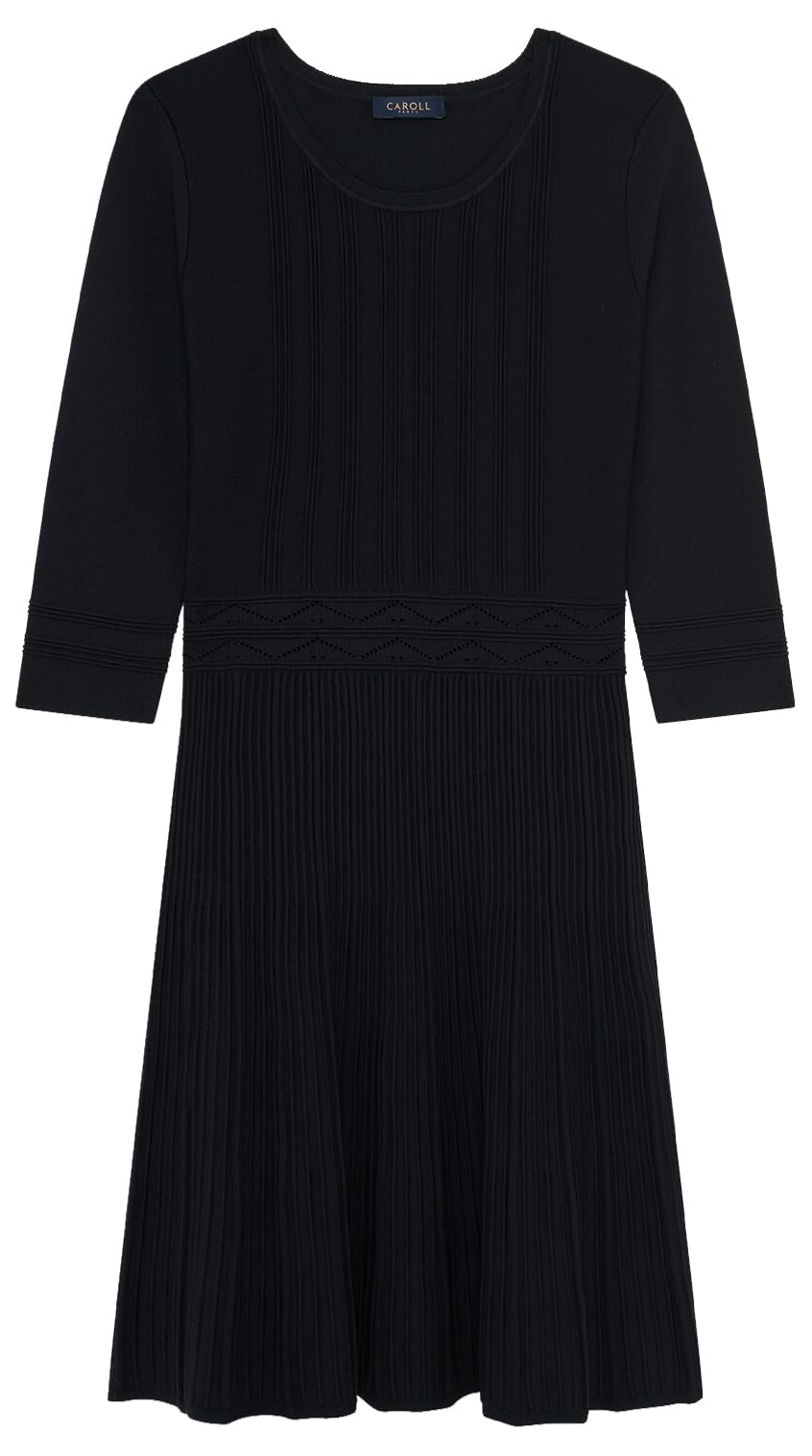 Caroll 251R-ROMELINE Vestido, Belleza Negra, 42 para Mujer