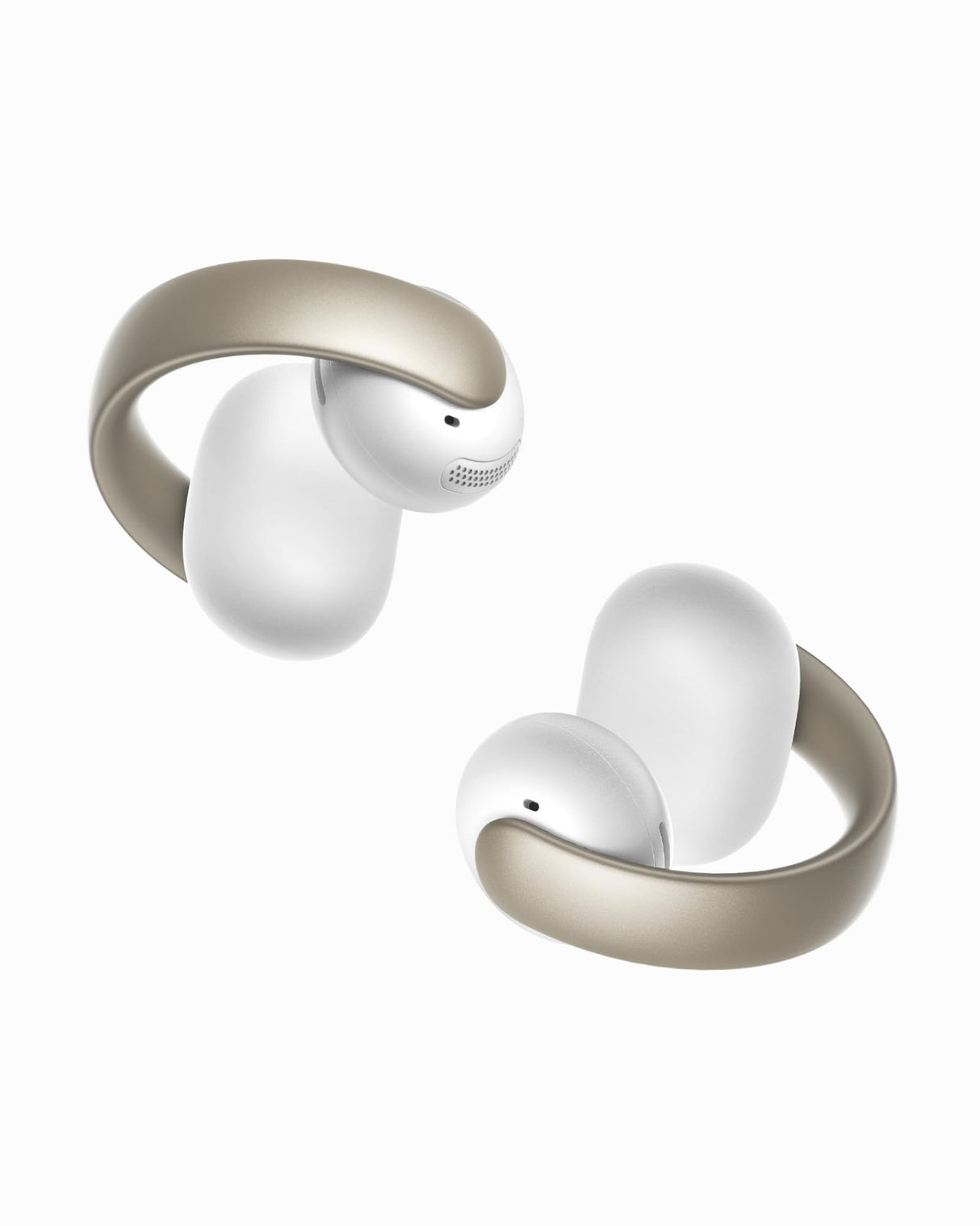 Soundcore AeroClip de Anker, Auriculares Open-Ear, Comodidad de adaptación, Llamadas nítidas con 4 micrófonos con IA, Ajuste Estable, Altavoces de 12 mm para un Sonido Claro, Forma de Anilla Abierta