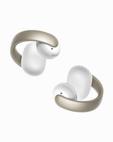 Soundcore AeroClip de Anker, Auriculares Open-Ear, Comodidad de adaptación, Llamadas nítidas con 4 micrófonos con IA, Ajuste Estable, Altavoces de 12 mm para un Sonido Claro, Forma de Anilla Abierta