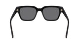 DRAGON ROWANIZED Gafas, Shiny Black with Ll Smoke Polarized Lens, Talla única Unisex Adulto