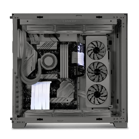 Lian Li Cable elevador PCI-e 4.0 de 600 mm, color blanco, PW-PCI-4-60W