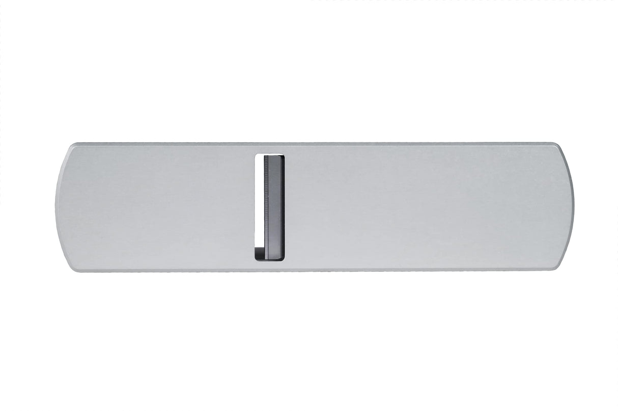 Ulmia Cepilladora de aluminio (sin grabado, de aluminio + plástico reciclable, partes laterales intercambiables, ardilla cepilladora ergonómica, cepilladora de mano, cepilladora de madera) HA48-1