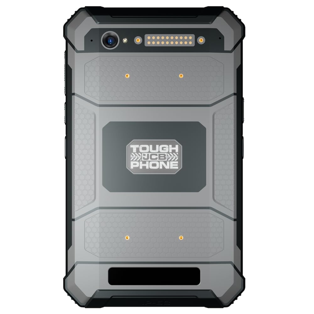 JCB Tough Tablet, Tableta Robusta de 8 Pulgadas, Batería de 12200mAh, Dual SIM desbloqueada, Cámara de 21MP, TT22