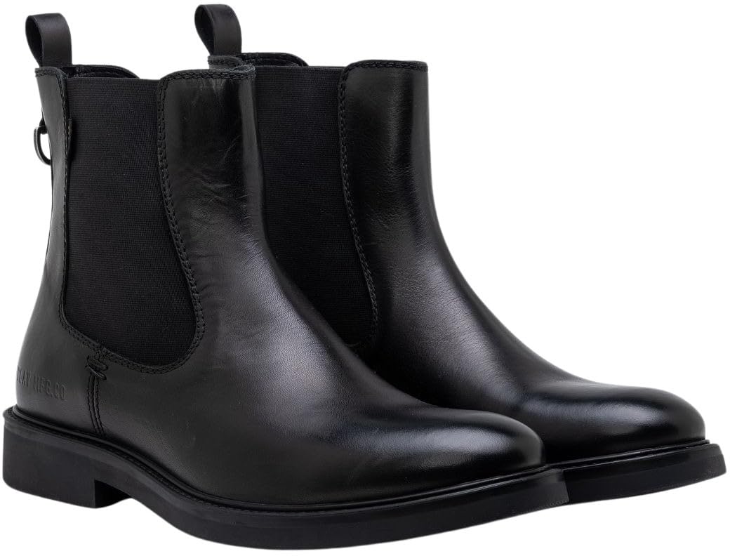 Replay Miles Chelsea, Botas Cortas al Tobillo Hombre, 003negro, 45 EU