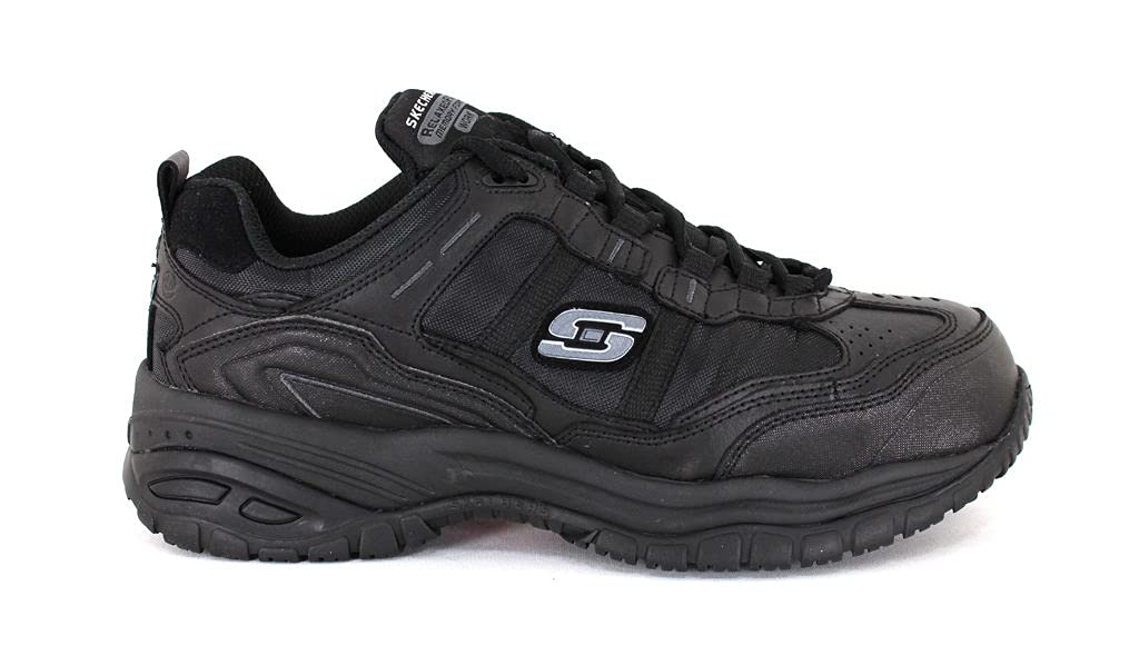 Skechers Soft Stride Grinnel, Zapatillas Hombre, Black, 46 EU