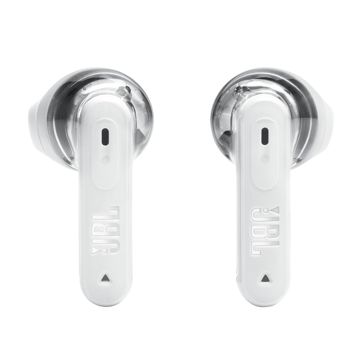 JBL Tune Flex 2, Auriculares inalámbricos Bluetooth y cancelación de Ruido. Autonomía de hasta 48 hrs, IP54 Resistentes al Agua y al Polvo, conexión multipunto, diseño ergonómico, Ghost Blanco