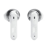 JBL Tune Flex 2, Auriculares inalámbricos Bluetooth y cancelación de Ruido. Autonomía de hasta 48 hrs, IP54 Resistentes al Agua y al Polvo, conexión multipunto, diseño ergonómico, Ghost Blanco