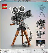 LEGO | Disney Cámara en Homenaje a Walt Disney, Set Conmemorativo, Maqueta para Construir para Adultos con las Minifiguras de Mickey y Minnie Mouse, Bambi y Dumbo, Regalo Coleccionable para Fans 43230