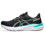ASICS GT-1000 13, Sneaker Hombre, Negro/Verde Azul Marino Ondulado, 42 EU