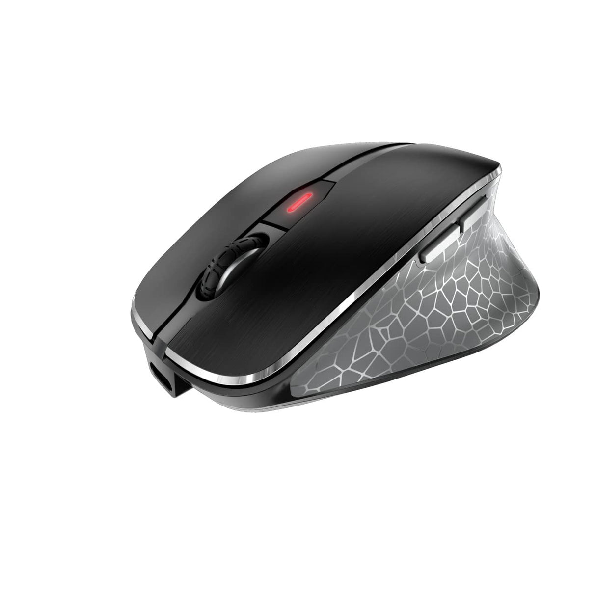 CHERRY DW 9500 SLIM, Set Inalámbrico de Escritorio, Teclado Español (QWERTY), Conexión Inalámbrica Bluetooth o 2.4 GHz, Ratón Ergonómico para Diestro, Negro/Gris