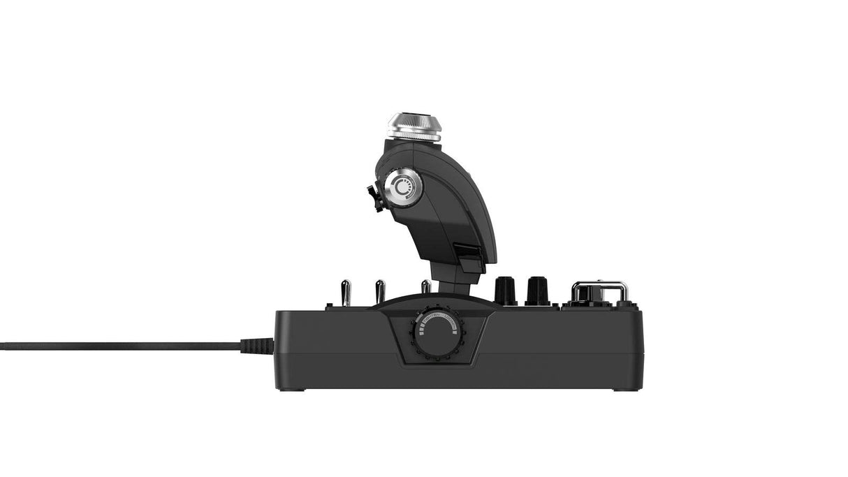 Logitech G X56 H.O.T.A.S Controlador con Aceleración y Palanca RGB, 6 Grados de Libertad, 4 Opciones de Resorte, +189 Controles Programables, RGB, 2x USB - Negro