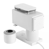 Fellow Ode Molinillo de Café - Molinillo de café - Molinillo de café en grano con 31 ajustes para goteo, prensa francesa e infusión en frío - Molinillo eléctrico pequeño - Blanco mate