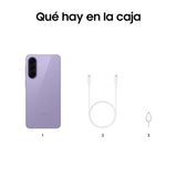 Samsung Galaxy A57 5G, 128GB, Móvil Fino con IA, 8GB, Gran Angular 50MP, Autonomía 2 Días, Batería 5000mAh, IP68, Garantía del Fabricante 3 Años + 1 Año Extra, Color Lila (Versión Española)