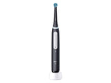 Oral-B iO Series 4 - Cepillo de dientes eléctrico, 4 modos de cepillado para cuidado dental, estuche de viaje, negro mate, ganador de la prueba Stiftung Warentest (12/2023)