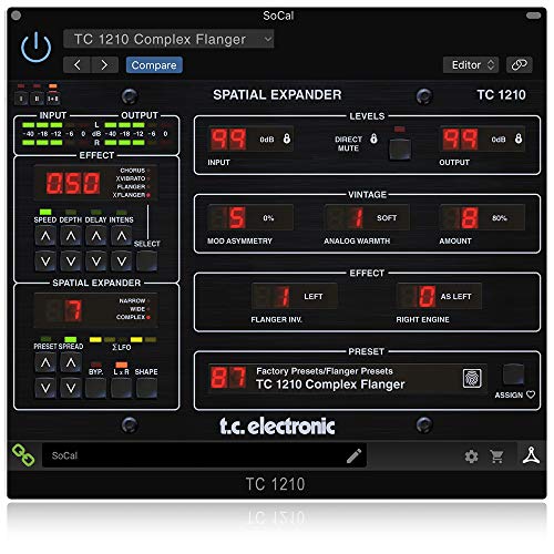 TC Electronic TC1210-DT Complemento expansor espacial único con controlador de hardware dedicado